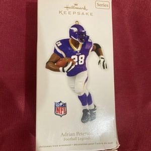 Hallmark Keepsake ornament Adrian Peterson